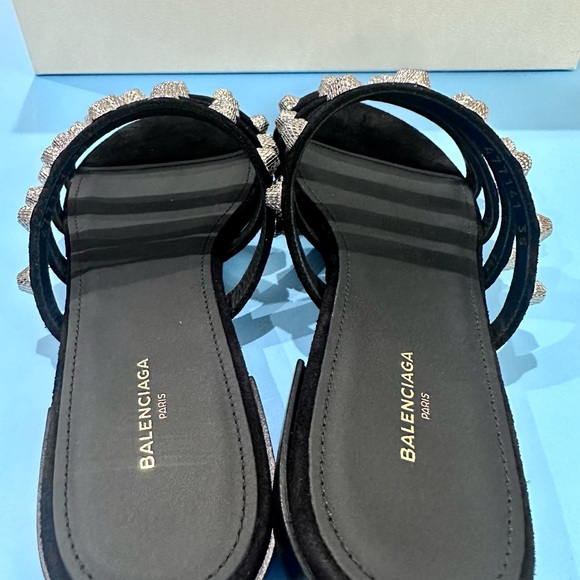 BALENCIAGA Studded Slide Sandal, 35 - Picture 9 of 13